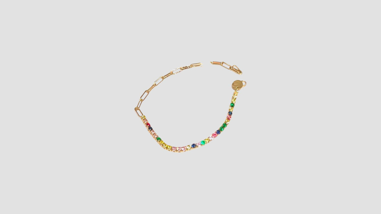 Pulsera de Dama con piedras 19