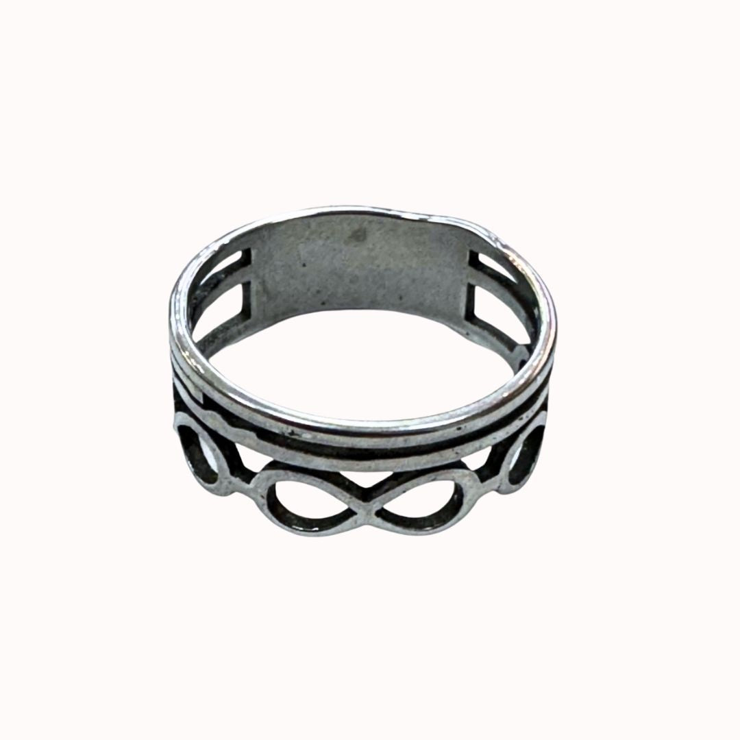 Anillo acero quirúrgico mujer 30