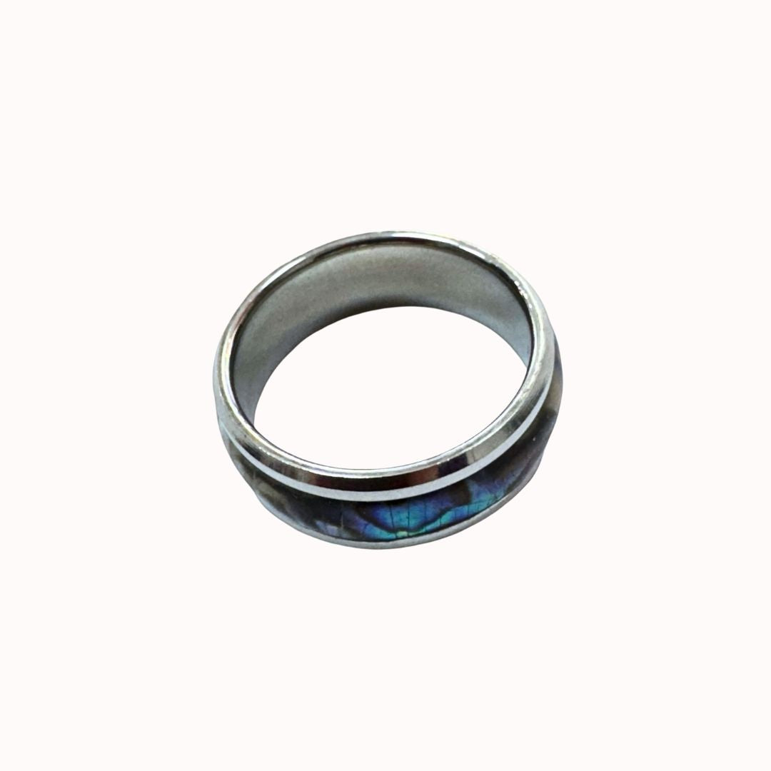 Anillo acero quirúrgico mujer 45