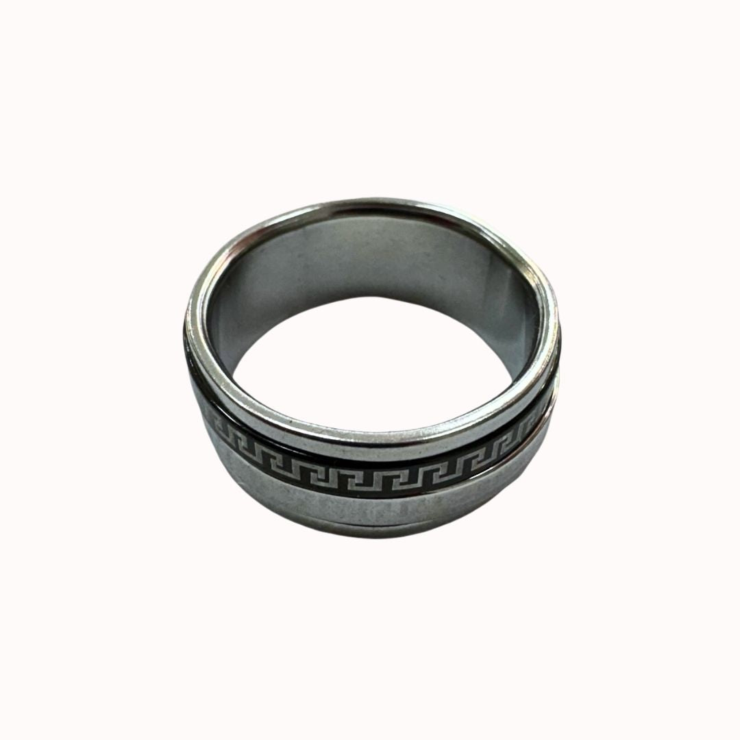 Anillo acero quirúrgico mujer 47