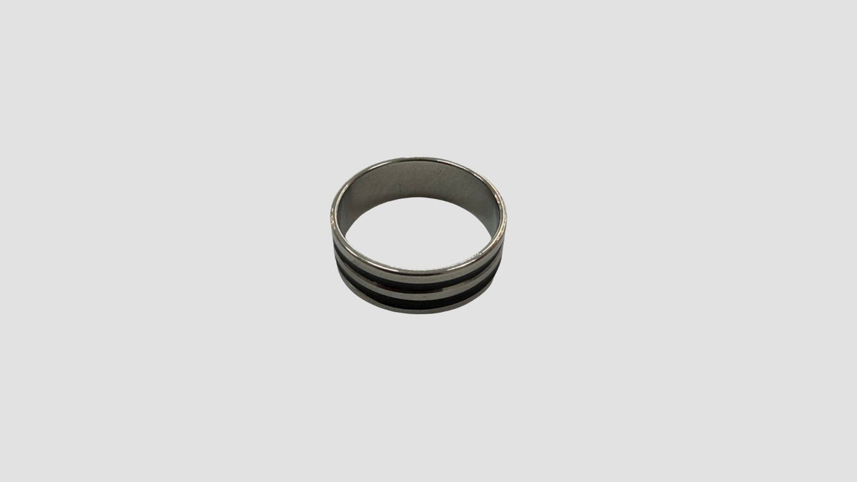 Anillo acero quirúrgico mujer 49