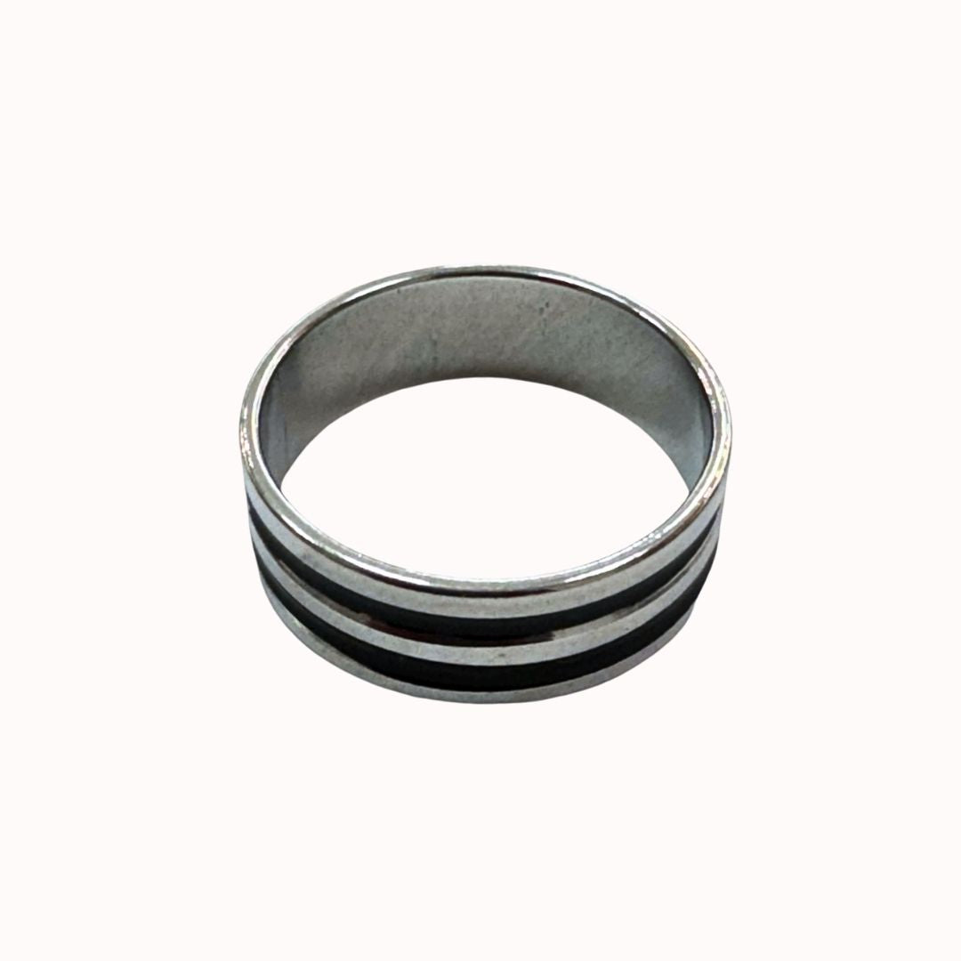 Anillo acero quirúrgico mujer 49