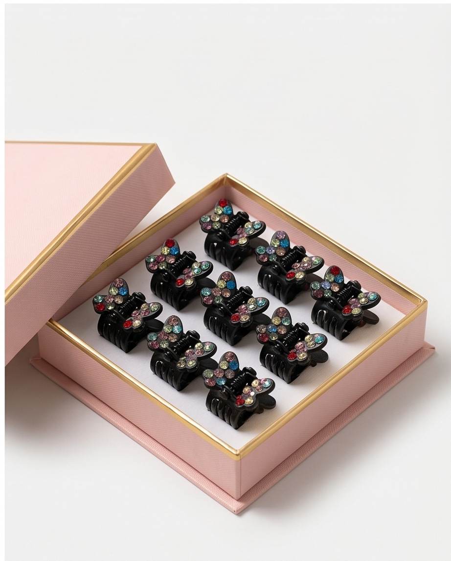 SET DE 10 BROCHECITOS PARA EL PELO