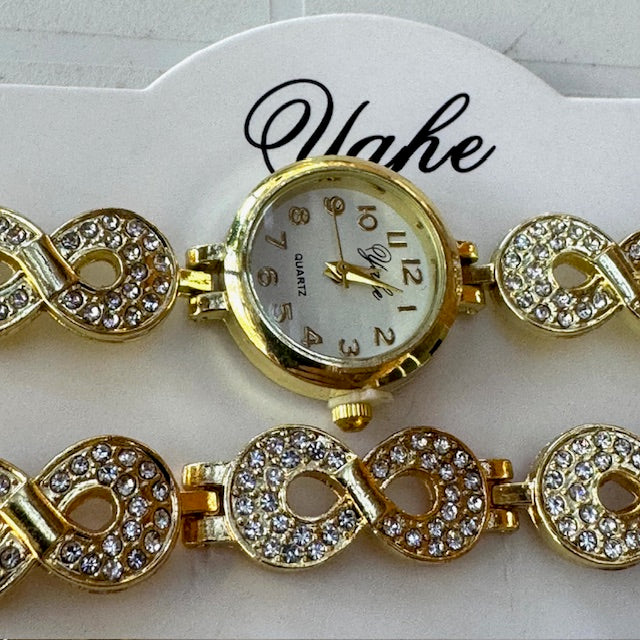 RELOJ DE FIESTA EN SET CON PULSERA 01