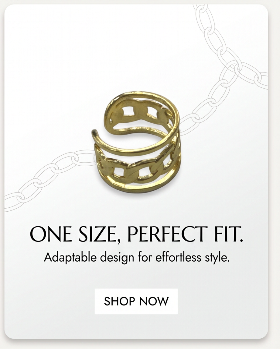 ANILLO DE ACERO DAMA PARA TODOS LOS TALLES