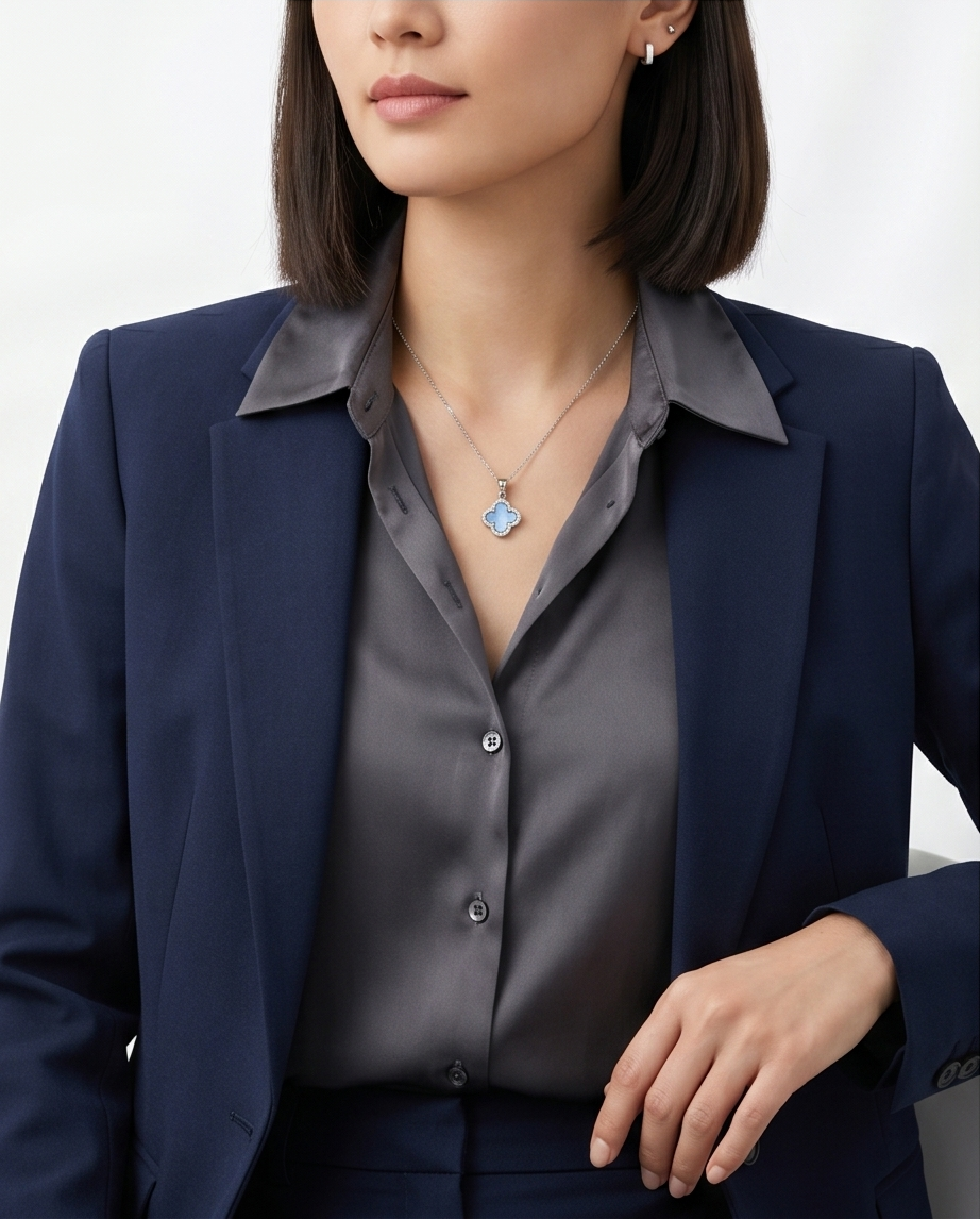 COLLAR CON DIJE ENCHAPADO