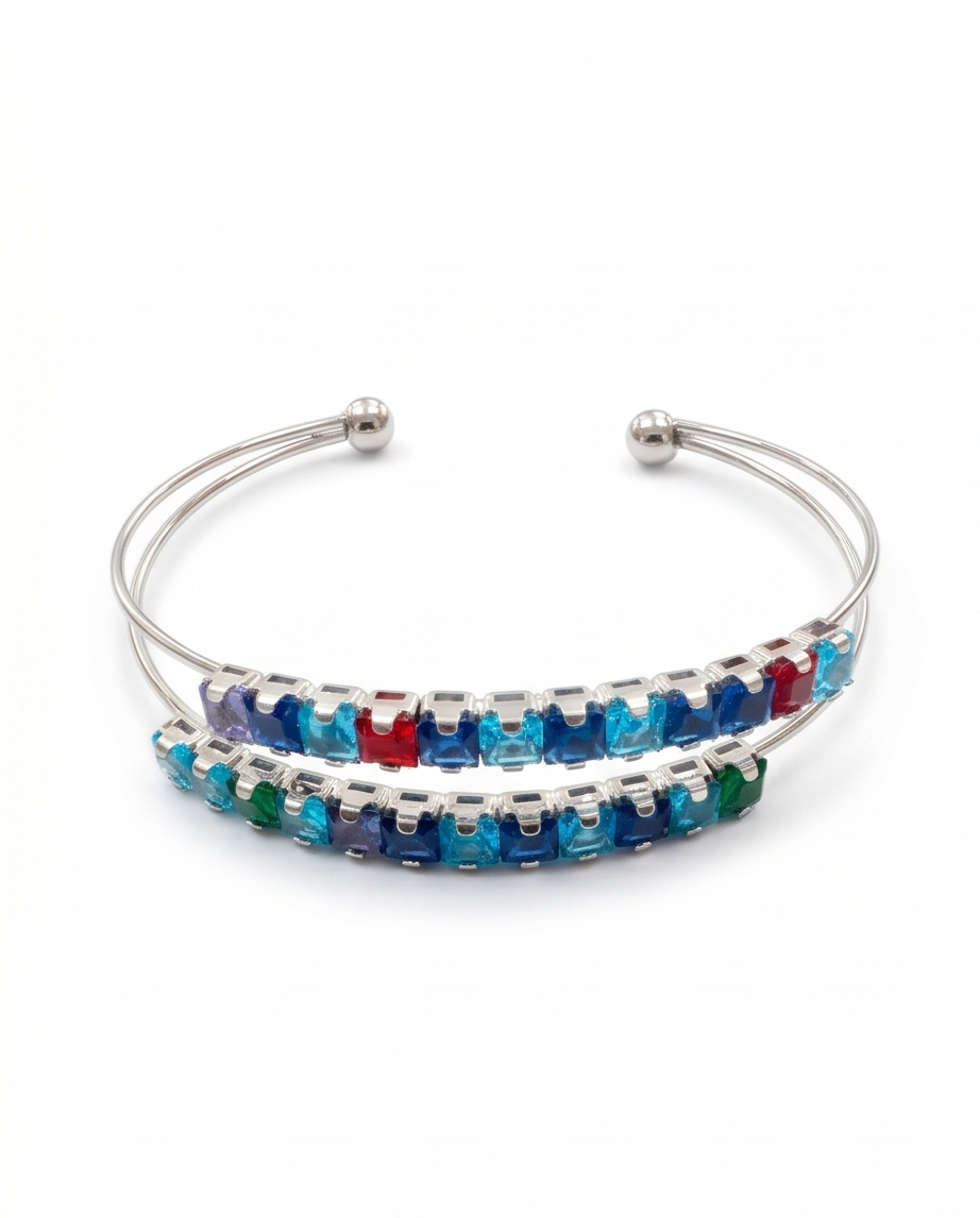 Pulsera de Dama con piedras 14