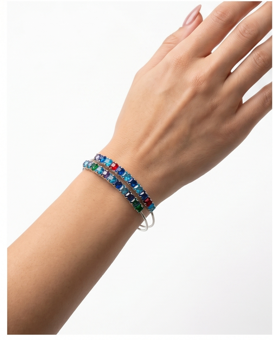 Pulsera de Dama con piedras 14