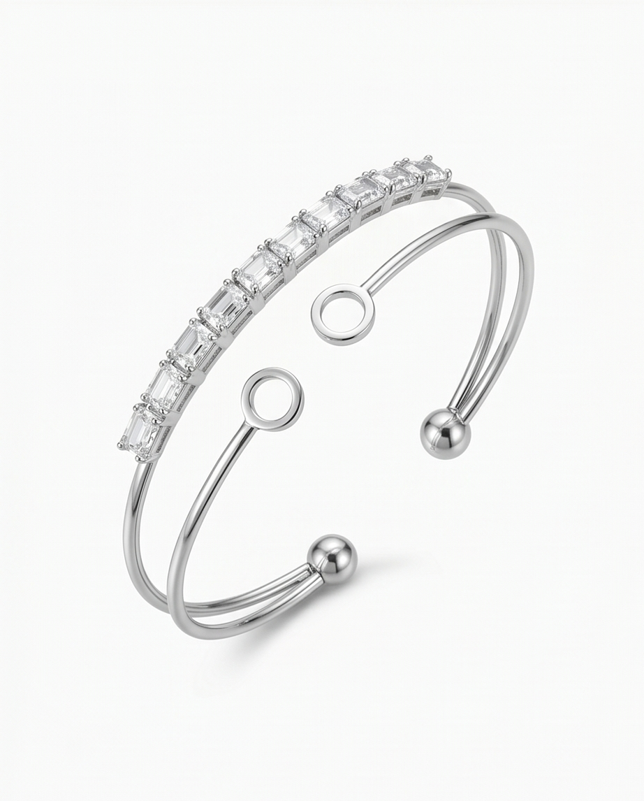 Pulsera de Dama con piedras 28