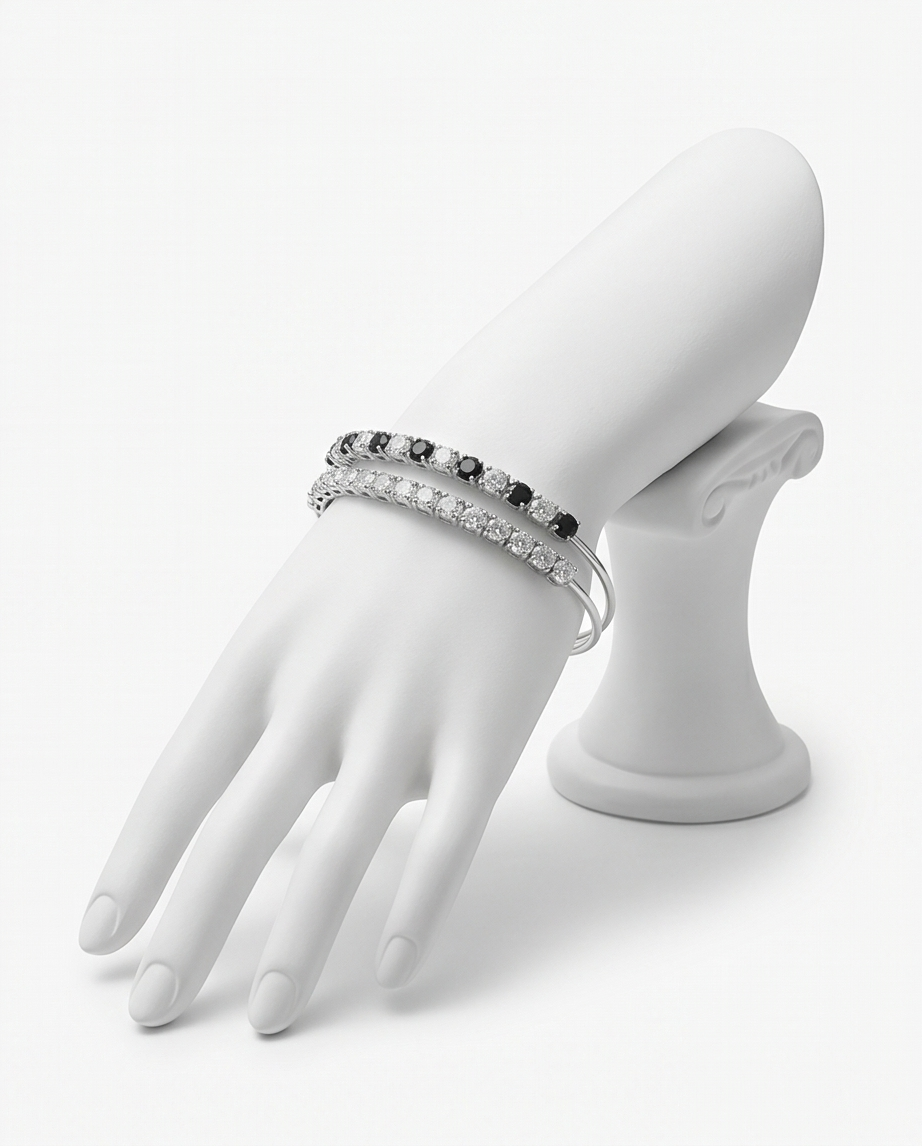 Pulsera de Dama con piedras 4