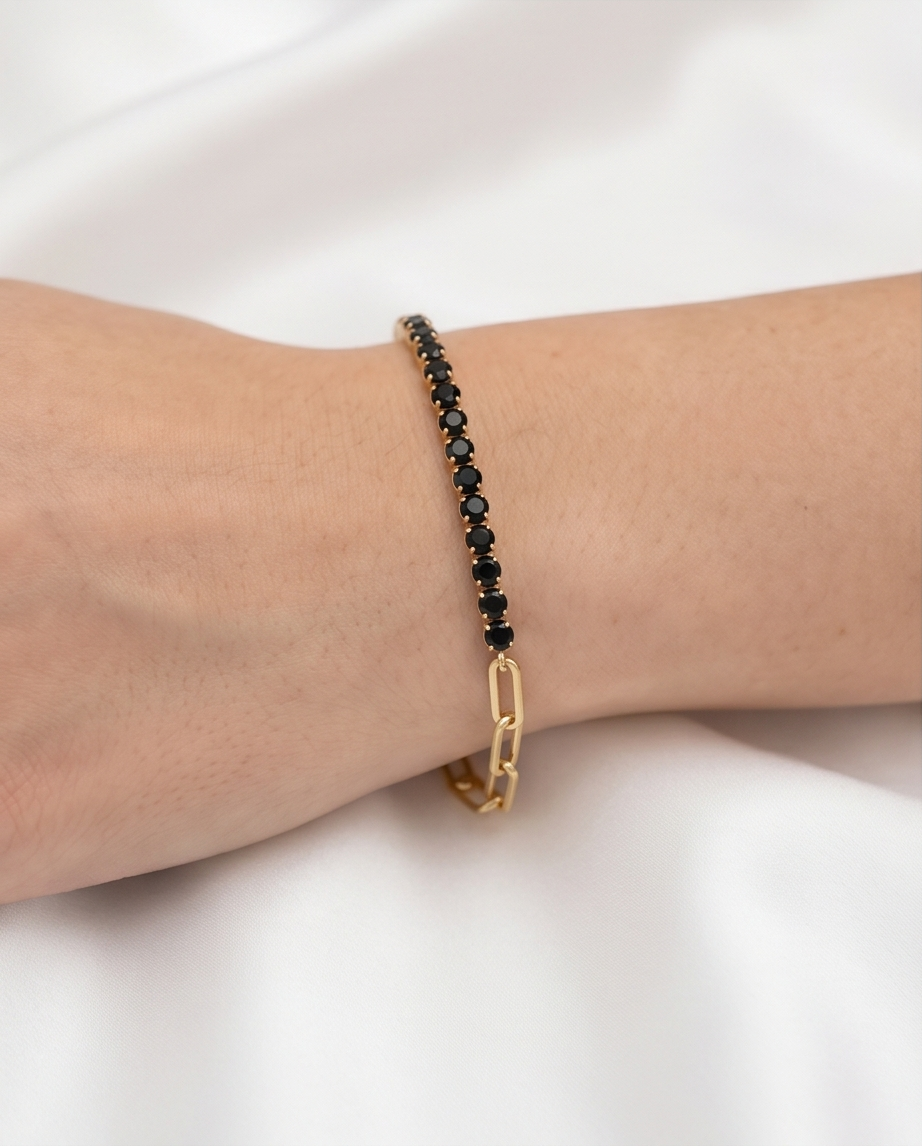 Pulsera de Dama con piedras 17
