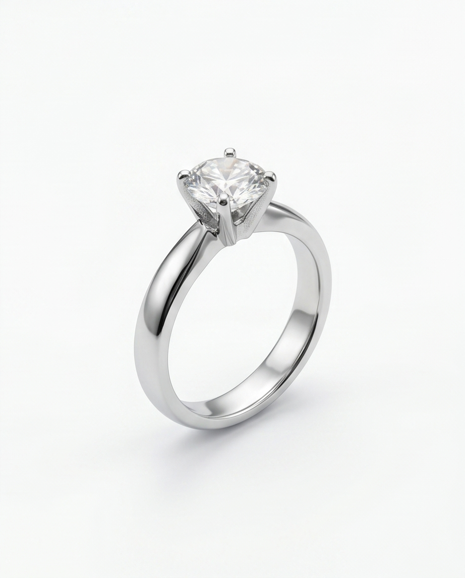 Anillo acero quirúrgico mujer 53