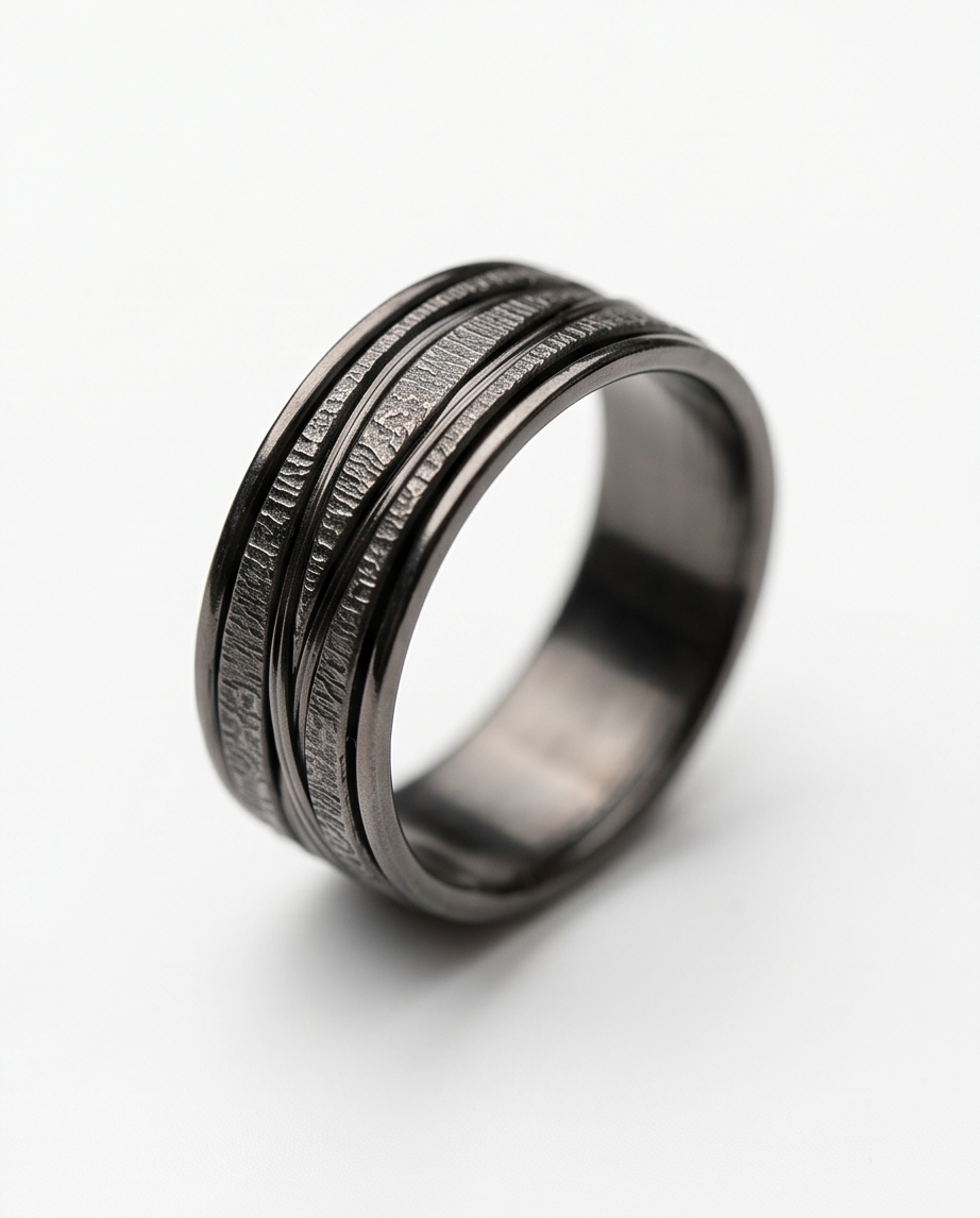 ANILLO DE ACERO QUIRURGICO AN005