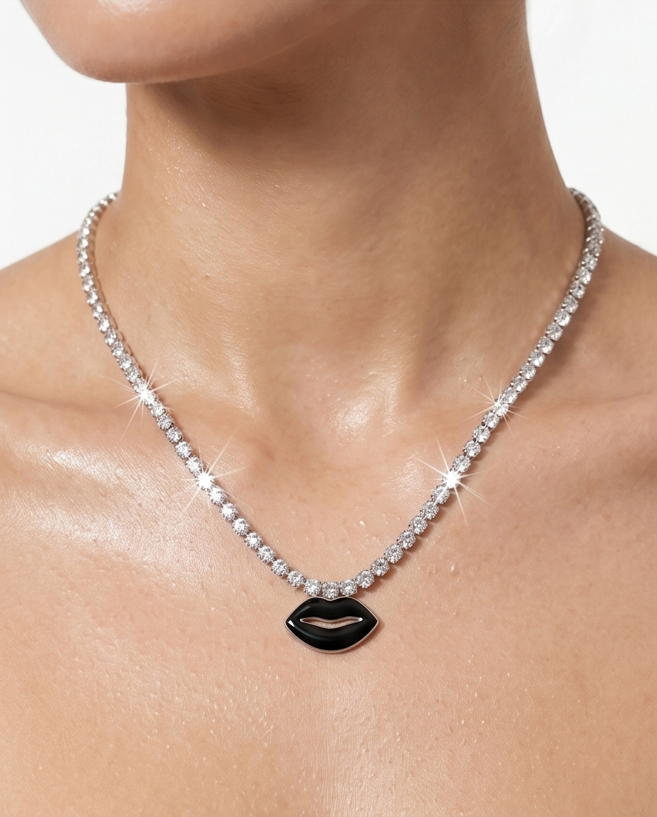 Collar acero quirúrgico mujer 11