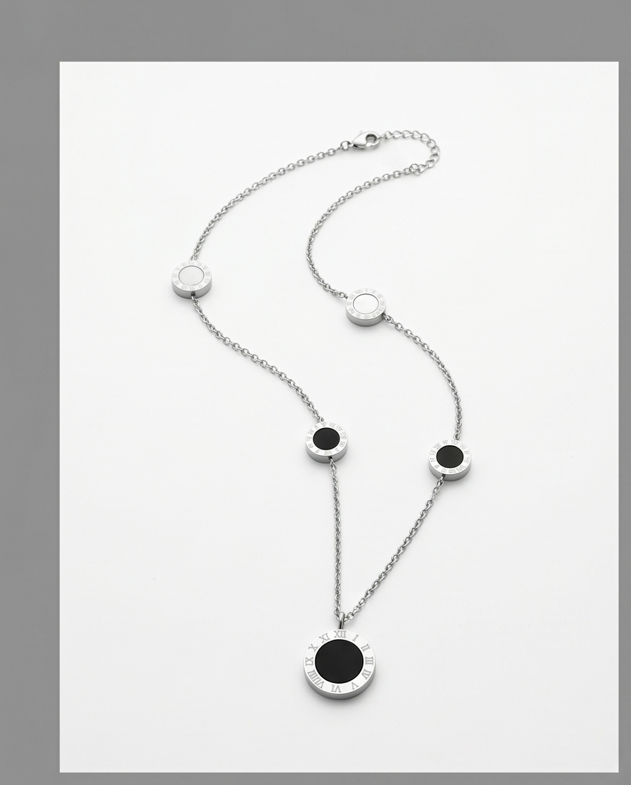 Collar acero quirúrgico mujer 77