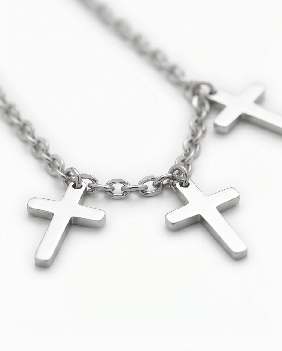 Collar acero quirúrgico mujer 51
