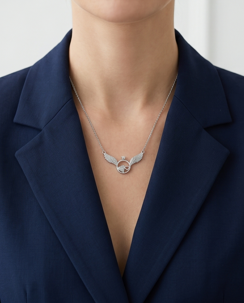 Collar acero quirúrgico mujer 4