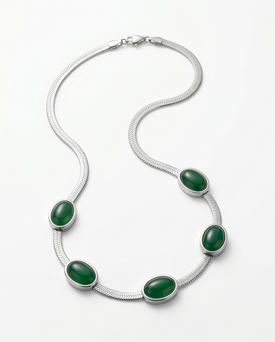 Collar acero quirúrgico mujer 78