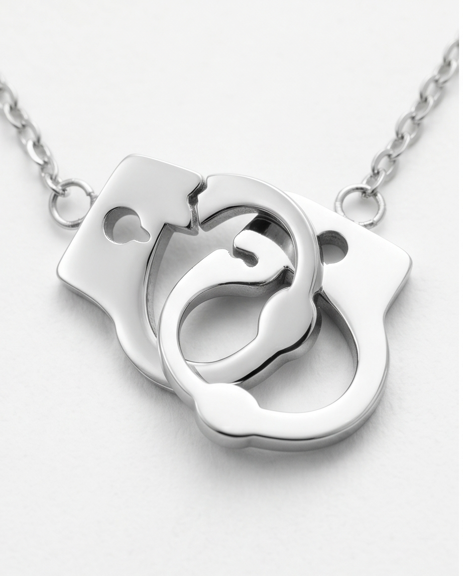 COLLAR UNISEX ACERO CON DIJE