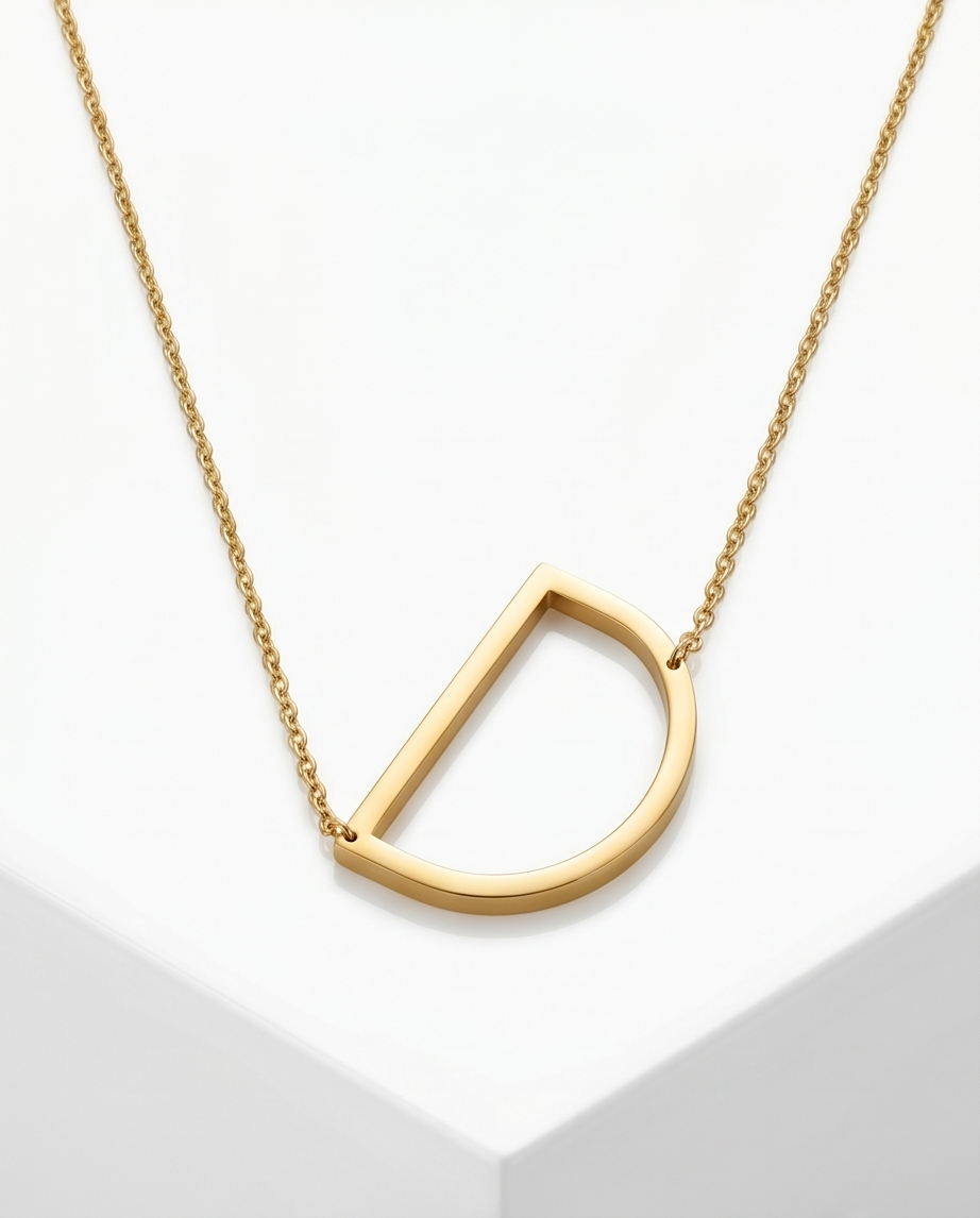 COLLAR UNISEX ACERO CON DIJE