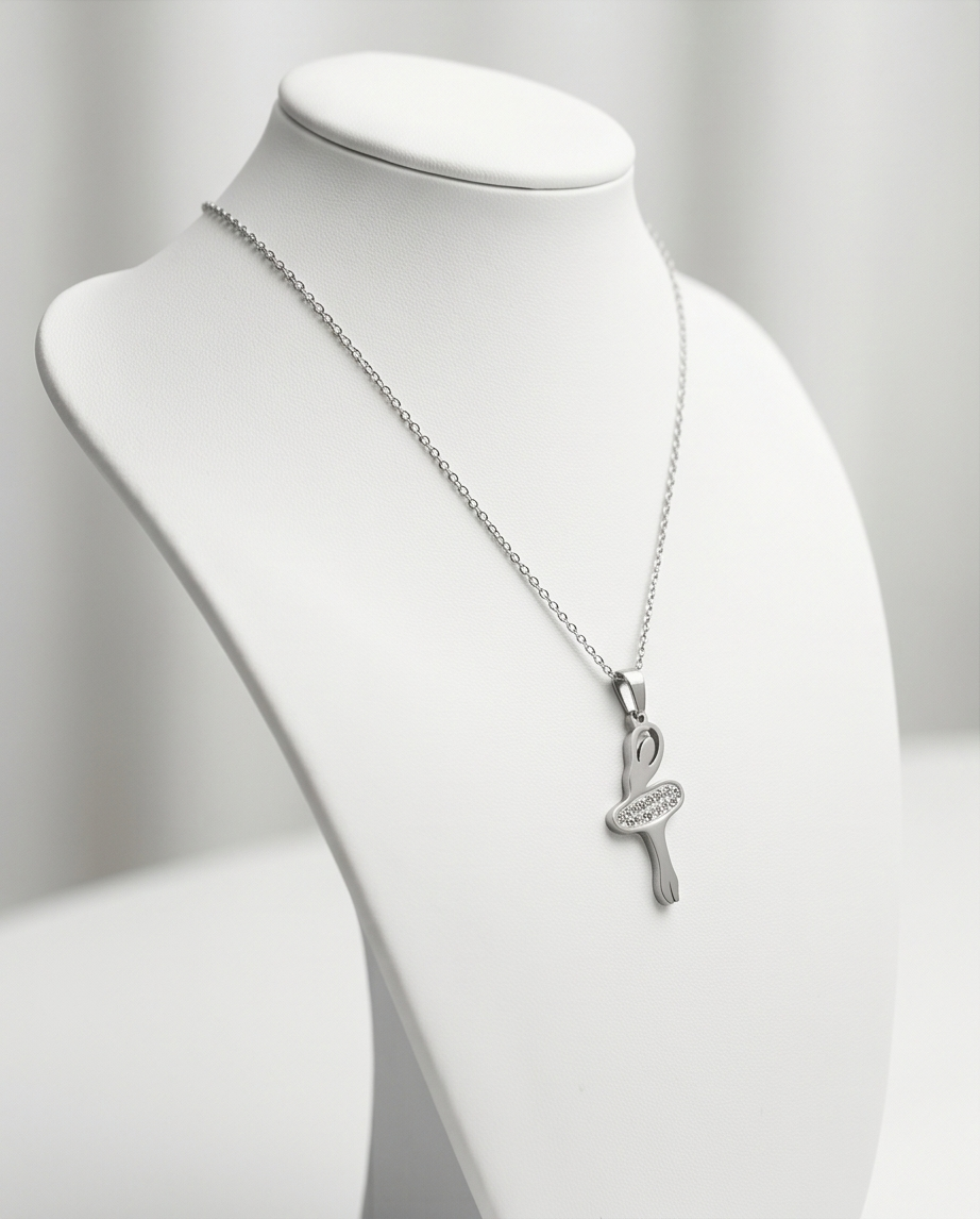 Collar acero quirúrgico mujer 04/2025 1
