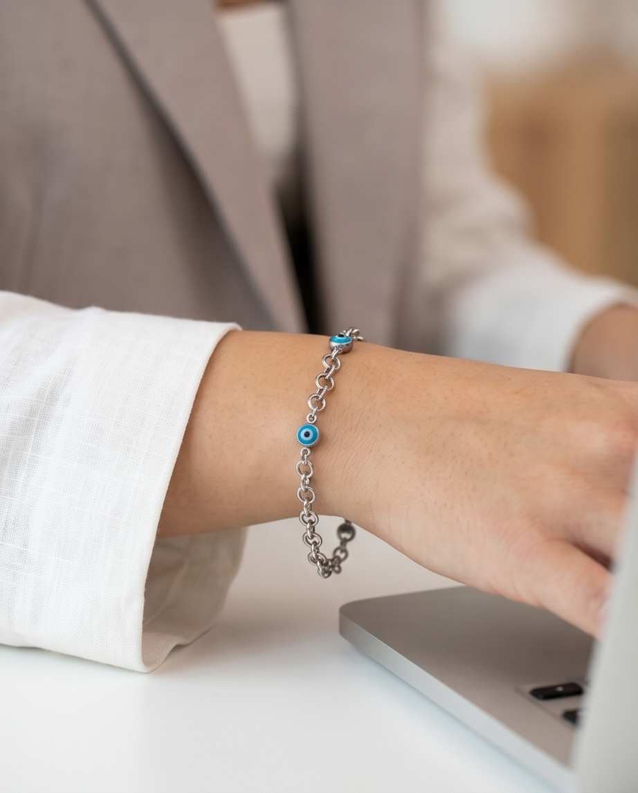 Pulsera acero quirúrgico mujer 82