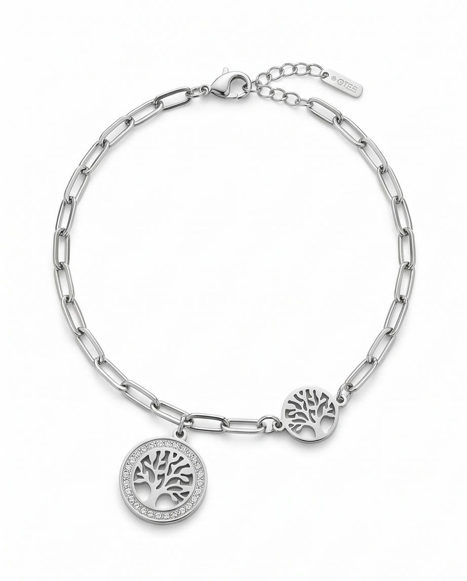 Pulsera acero quirúrgico mujer 85