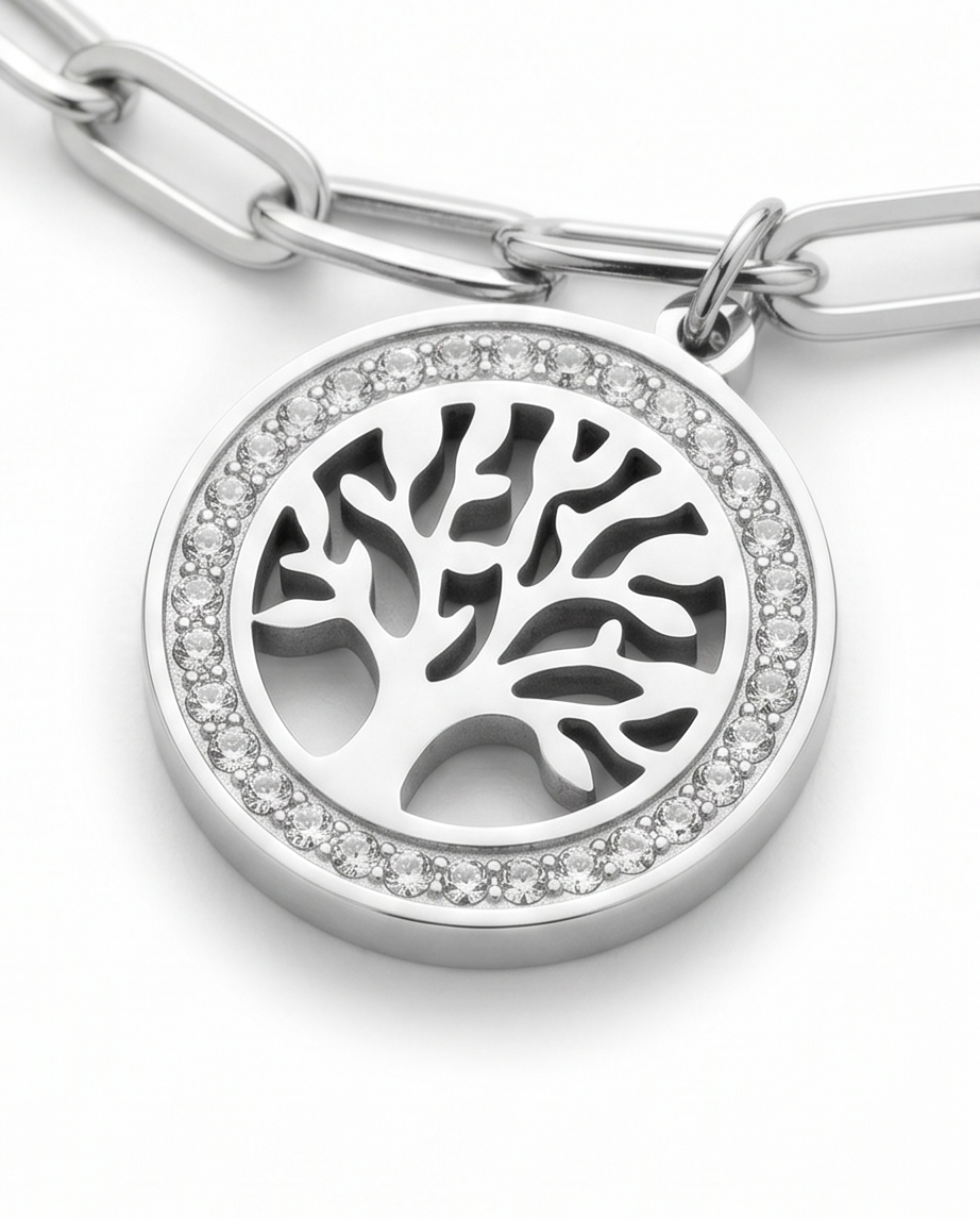 Pulsera acero quirúrgico mujer 85