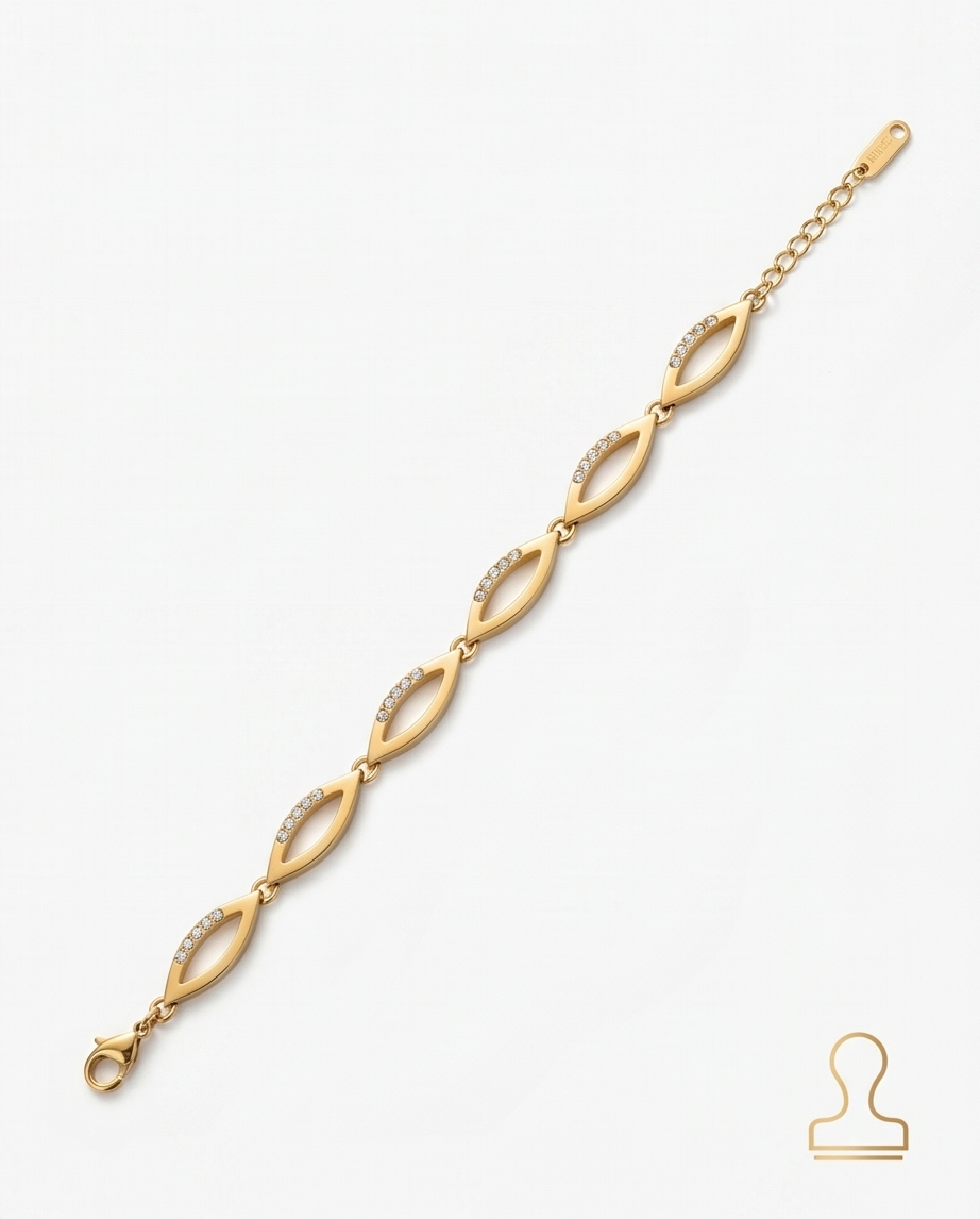 Pulsera acero quirúrgico mujer 93