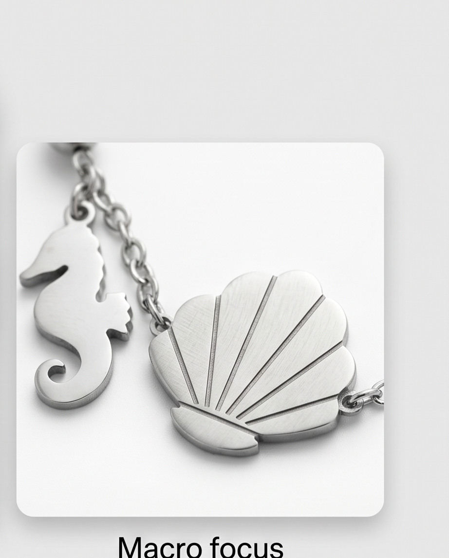 Pulsera acero quirúrgico mujer 101