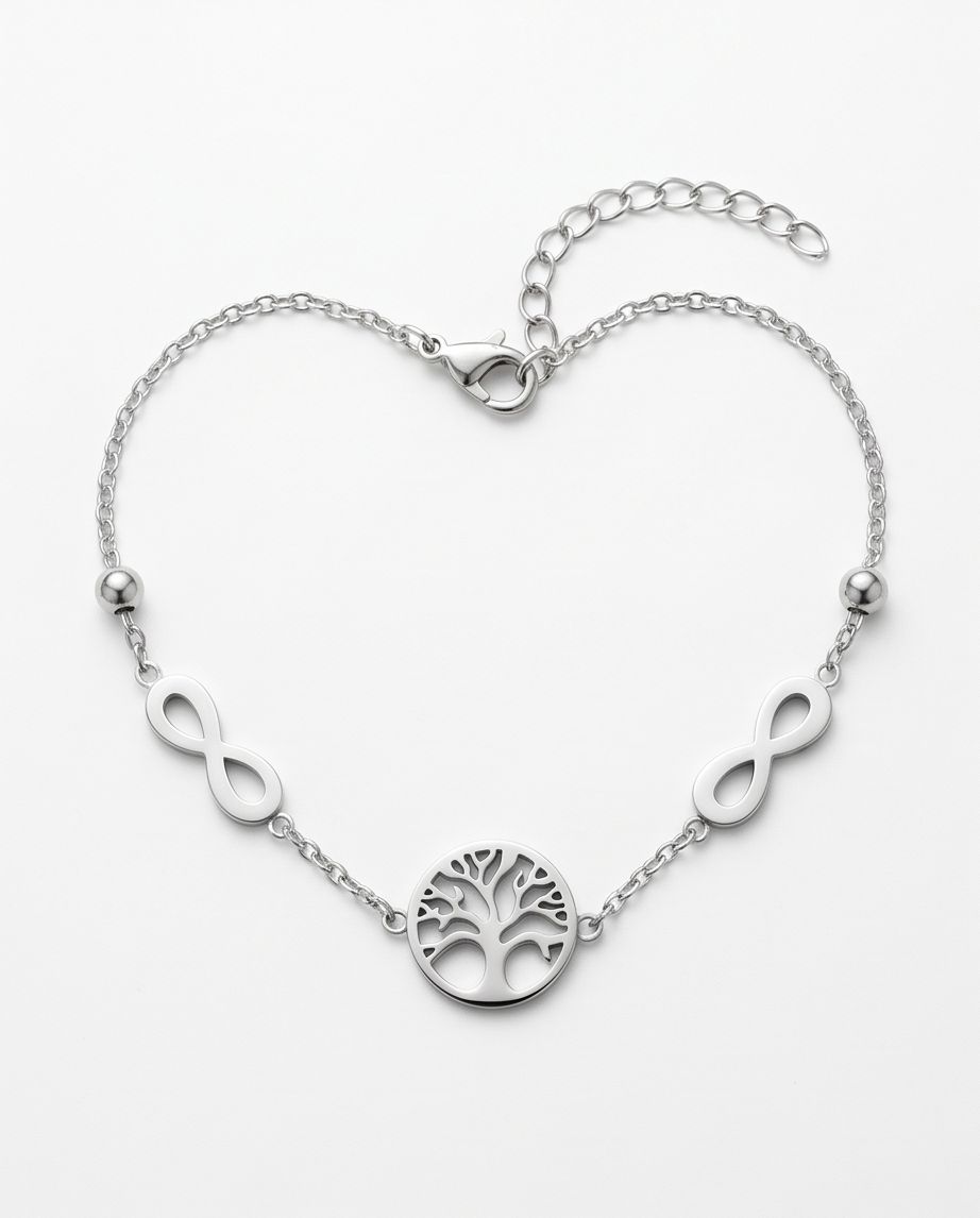 Pulsera acero quirúrgico mujer 38