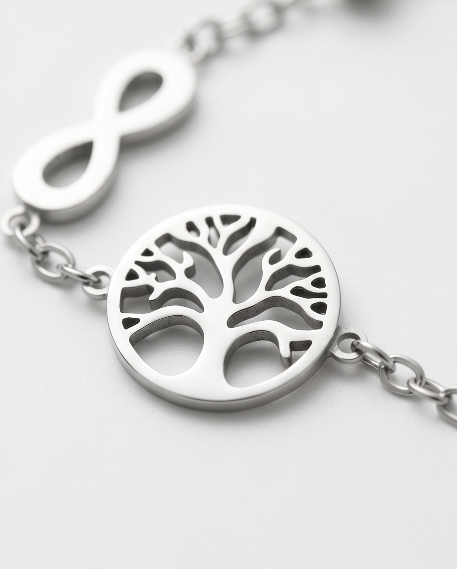 Pulsera acero quirúrgico mujer 38