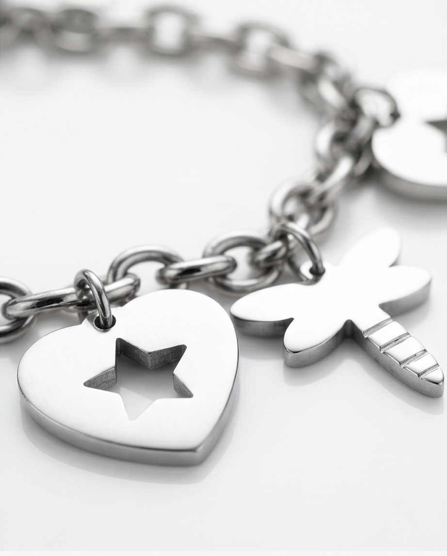 Pulsera acero quirúrgico mujer 40