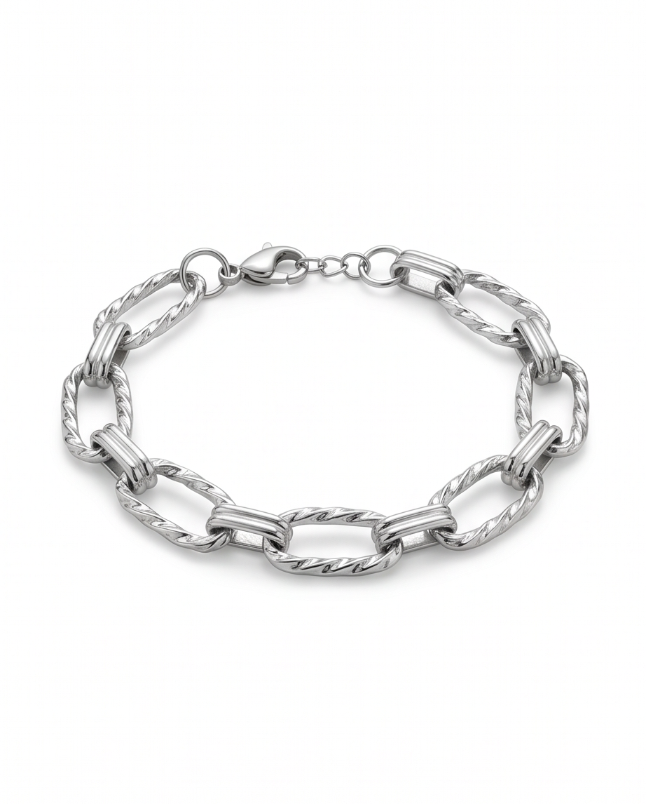 Pulsera acero quirúrgico mujer 84