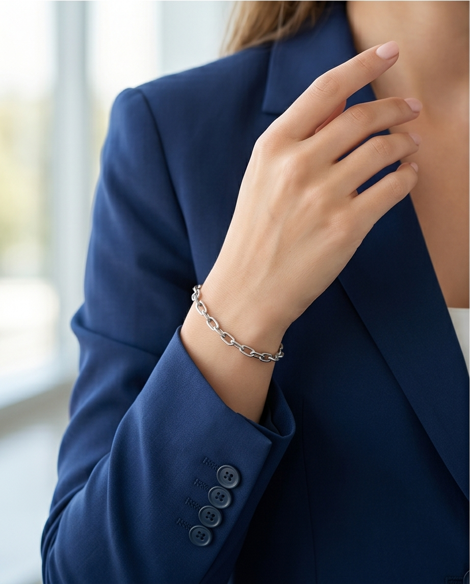 Pulsera de Acero Quirúrgico Mujer 2025 8