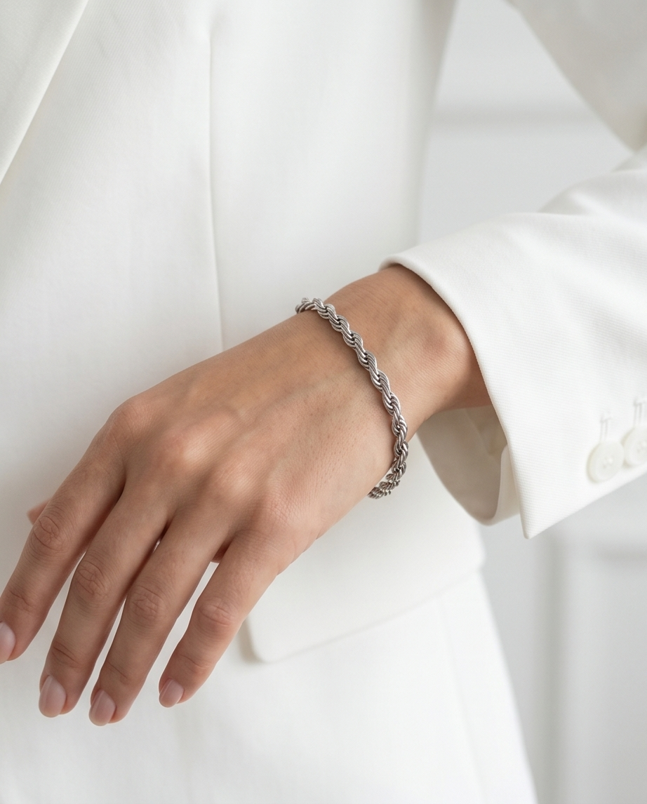Pulsera de Acero Quirúrgico Mujer 2025 14