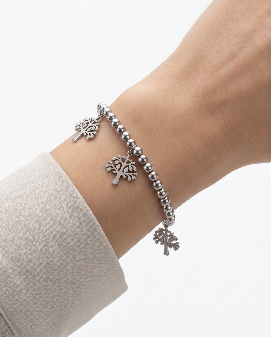 Pulsera de Acero Quirúrgico Mujer 2025 22