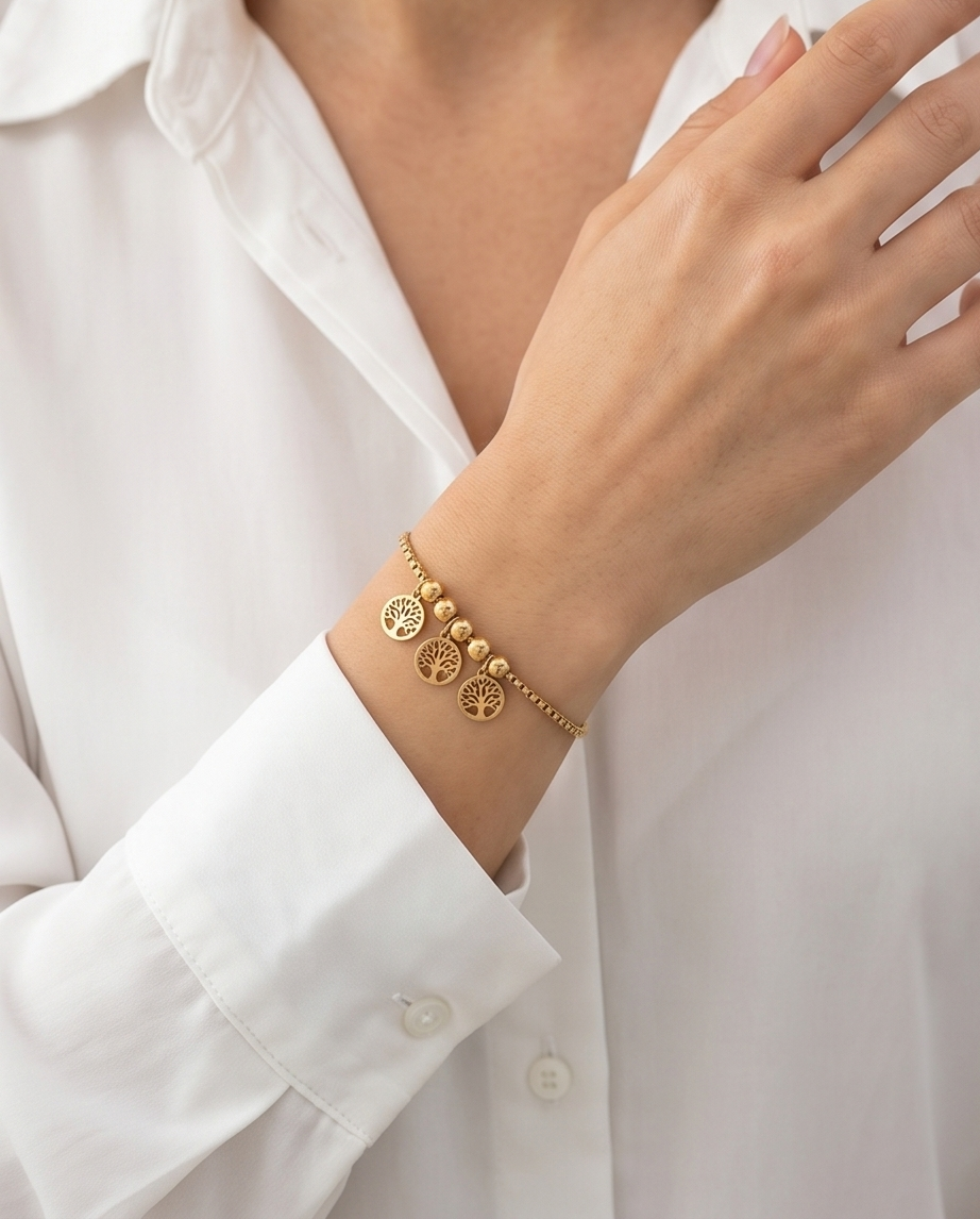 Pulsera de Acero Quirúrgico Mujer 2025 32