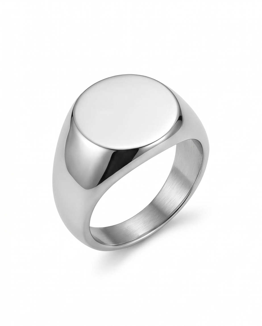 ANILLO DE ACERO QUJIRURGICO AN004 se puede grabar