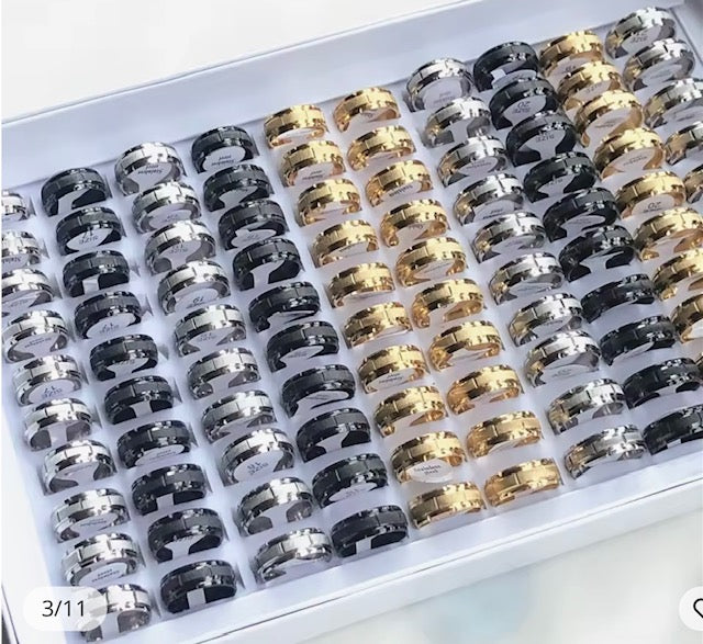 ANILLOS ACERO SET 36 PIEZAS 01