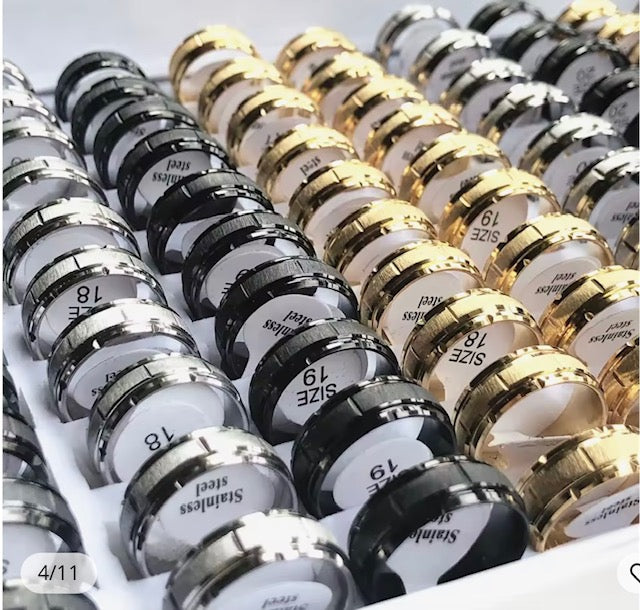 ANILLOS ACERO SET 36 PIEZAS 01