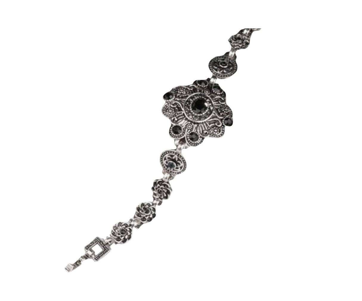 PULSERA DE BRONCE Y PIEDRAS