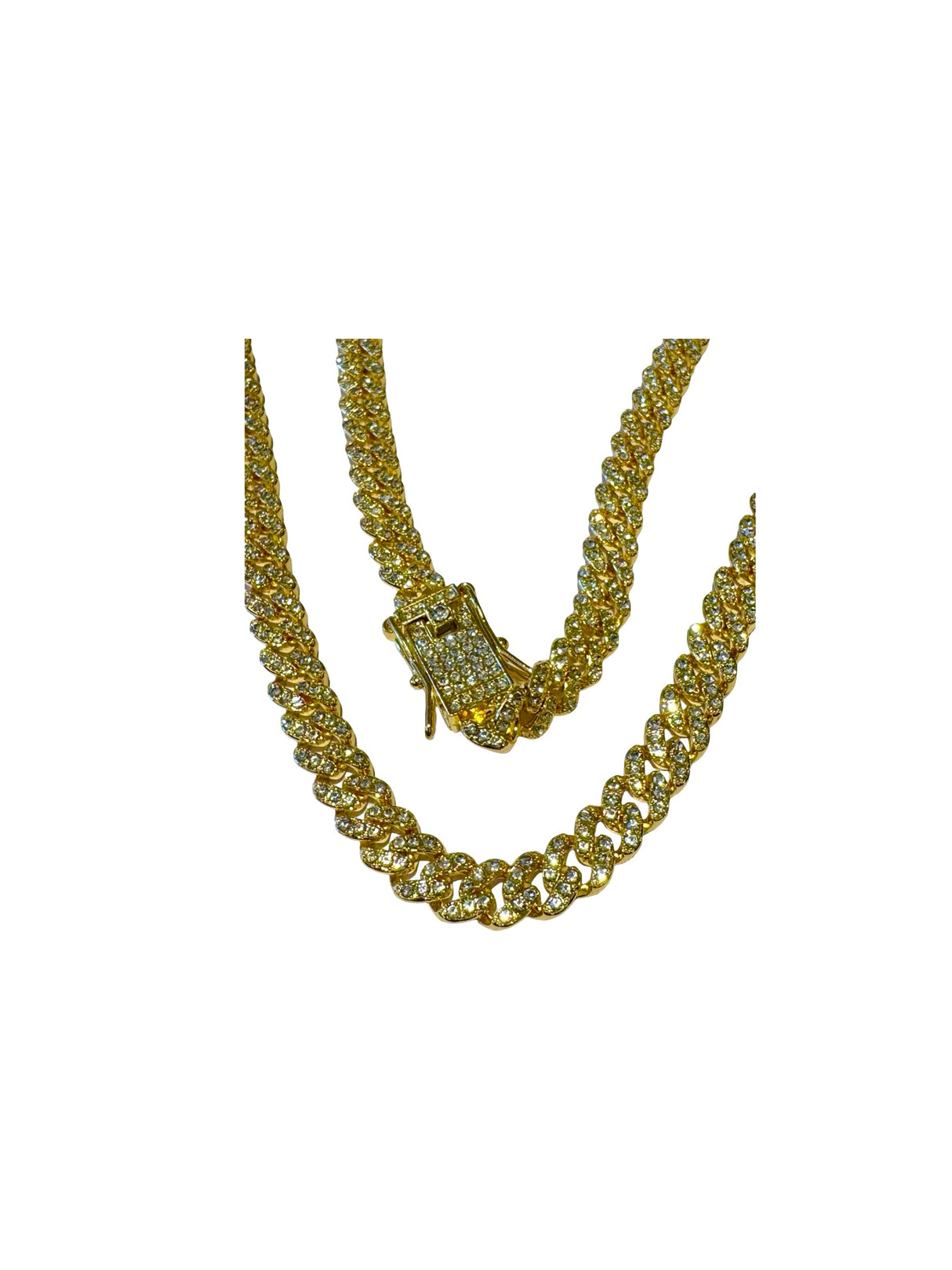 COLLAR CUBANO CON PIEDRAS