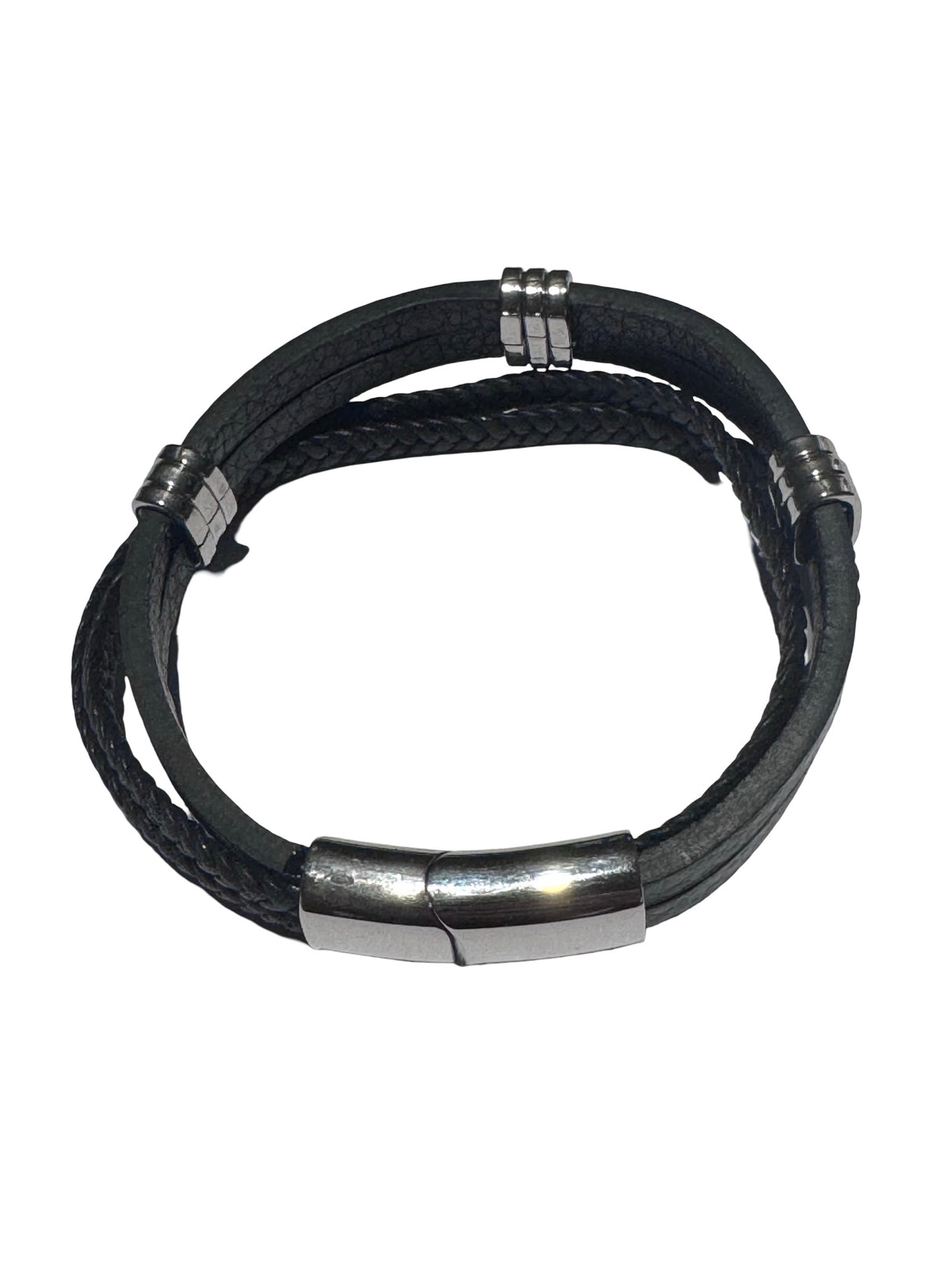 PULSERA DE HOMBRE SIMIL CUERO