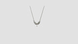 Collar acero quirúrgico mujer 12