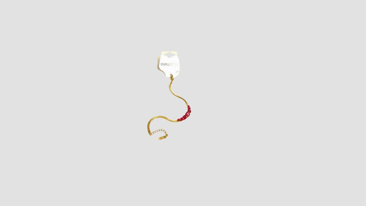 Pulsera acero quirúrgico mujer 17
