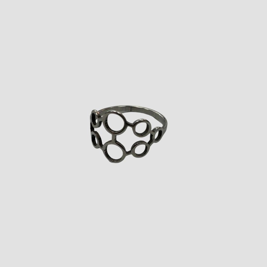 Anillo acero quirúrgico mujer 19