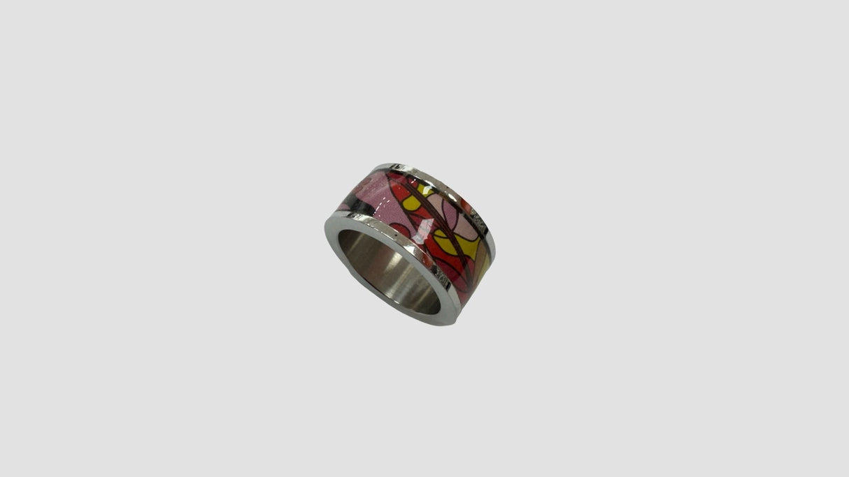 Anillo acero quirúrgico mujer 23