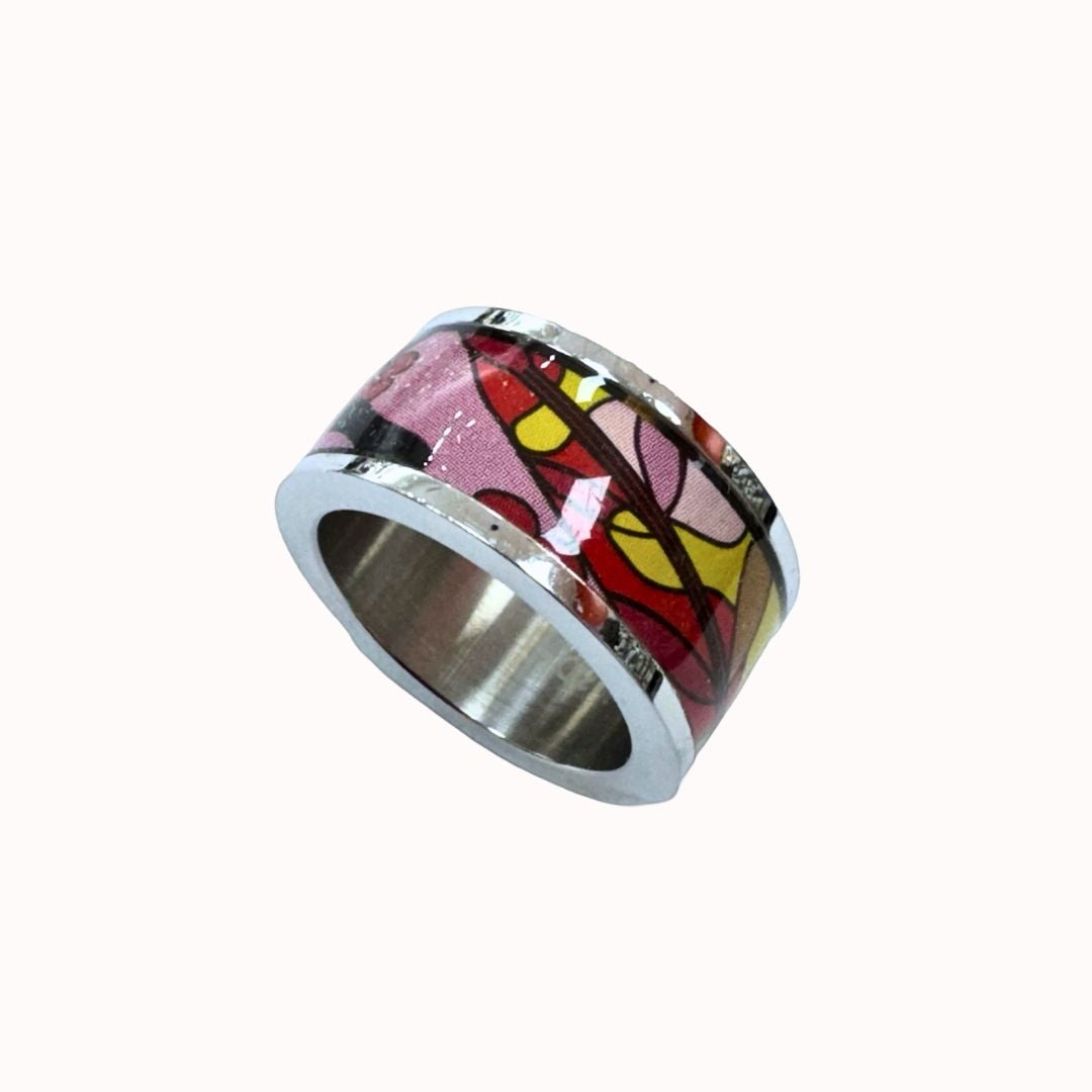 Anillo acero quirúrgico mujer 23