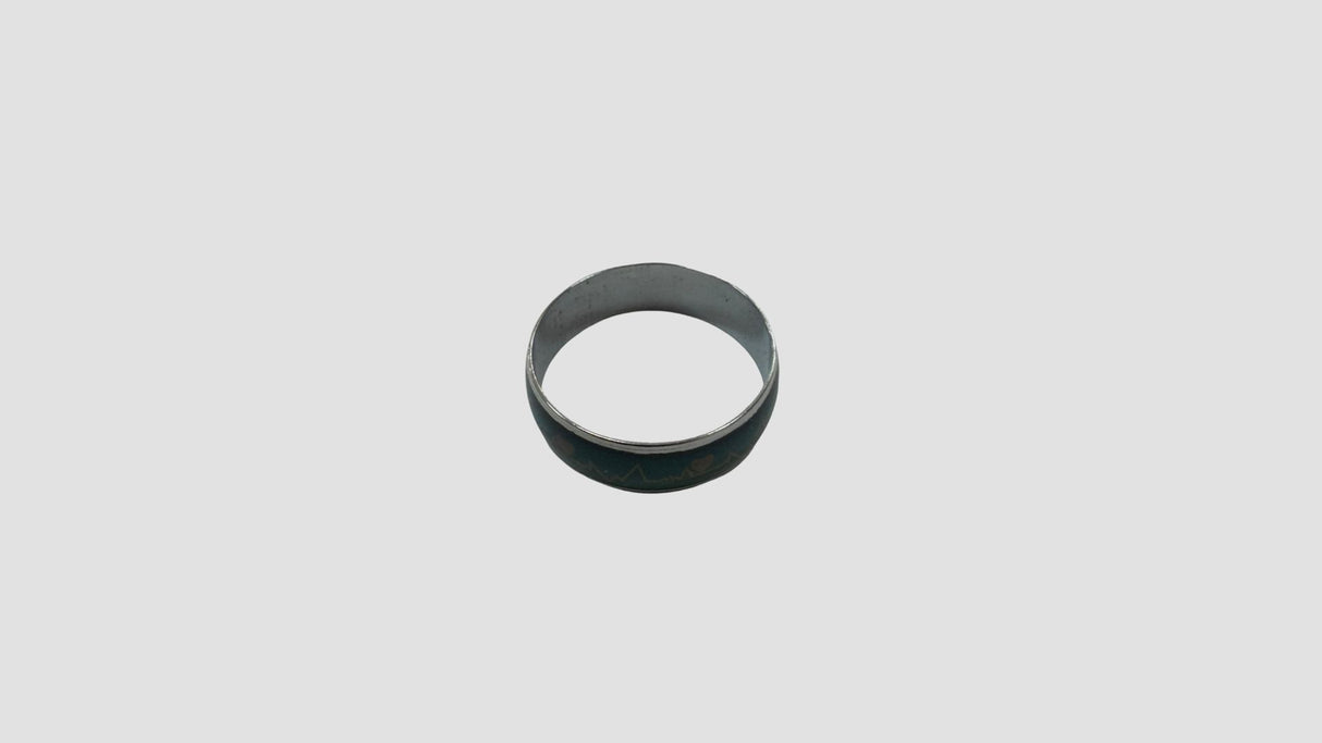 Anillo acero quirúrgico mujer 27